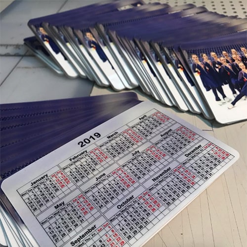 Процесс печати календарей в Саратовской типографии Triton